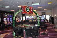 Vue générale du casino de Cransac